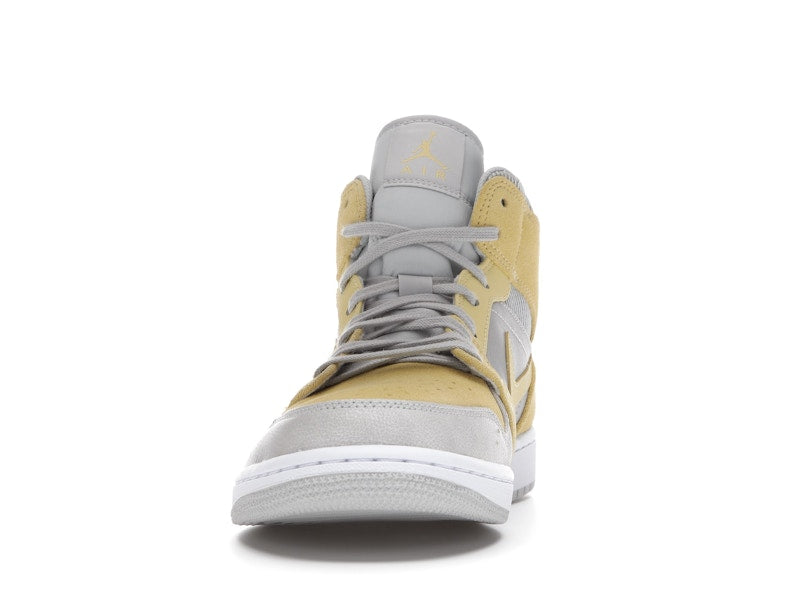 Jordan 1 Mid Mixed Textures Yellow