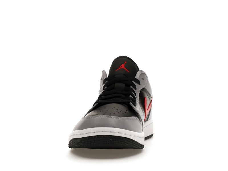 Jordan 1 Low Cement Grey Fire Red (Women's)