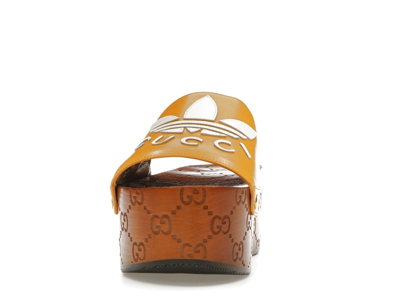 Gucci x Adidas GG Clog Yellow (Women's)