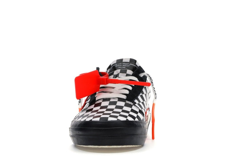 OFF-WHITE Vulc Low Checkered Black White