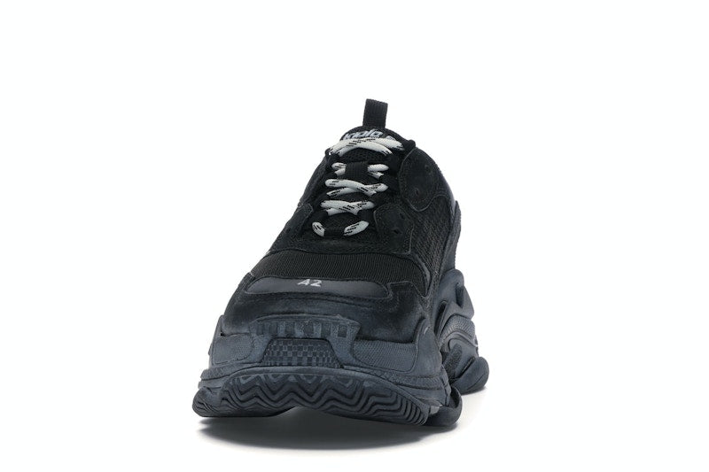 Balenciaga Triple S Triple Black (2018 Reissue) (Pre-Distressed)