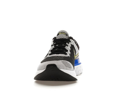 Nike React Infinity Run Flyknit 2 Black White Racer Blue Cyber