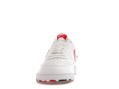 Nike Court Vision Low Swoosh Print Red