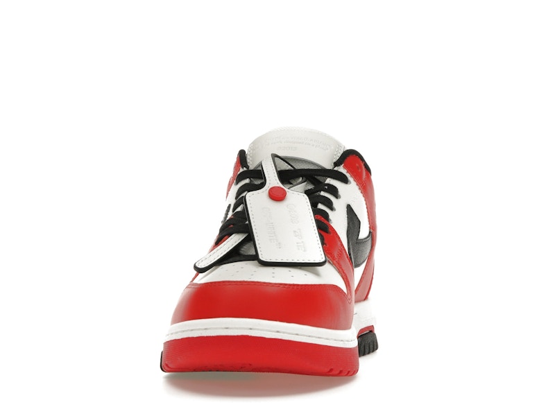 OFF-WHITE Out Of Office OOO Low Tops Red Black (2024)