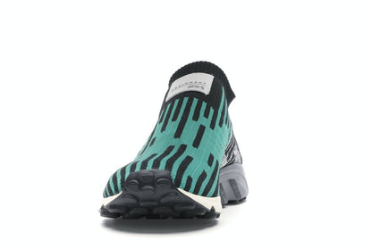 adidas EQT Support Sock Core Black Sub Green