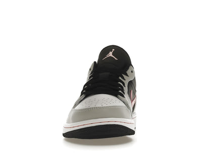 Jordan 1 Low Black Grey Pink