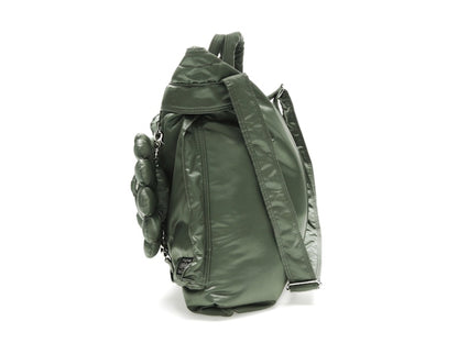 Takashi Murakami x PORTER 2Way Helmet Bag Sage Green