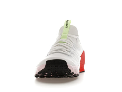 Nike Free Metcon 6 White Barely Volt Bright Crimson Pink Foam (Women's)