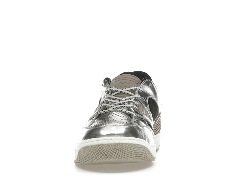 Gucci Basket Low Silver Black