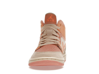 Jordan 1 Mid Apricot Orange (Women's)