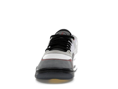 Jordan 4 RM Premium White Black Smoke Grey Fire Red
