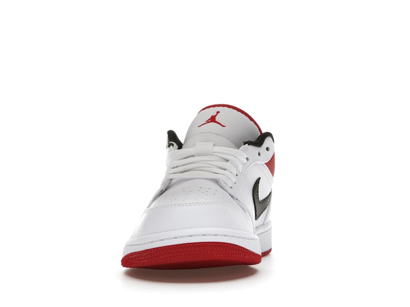 Jordan 1 Low White University Red Black