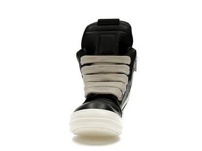 Rick Owens GeoBasket Oversized Eylet Black Milk