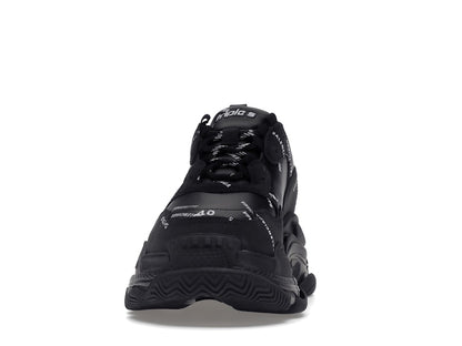 Balenciaga Triple S Black Logo (Women's)