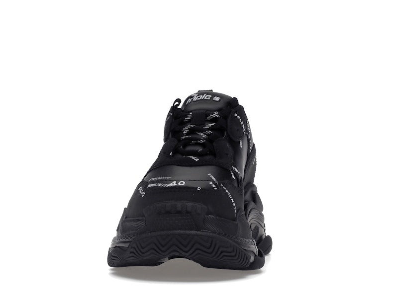 Balenciaga Triple S Black Logo (Women's)