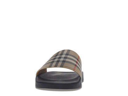 Burberry Vintage Check Slides Archive Beige