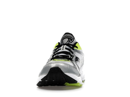 Saucony Grid Ride Millennium White Silver Lime Orange