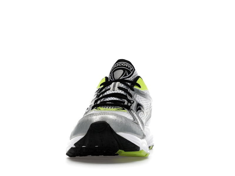 Saucony Grid Ride Millennium White Silver Lime Orange