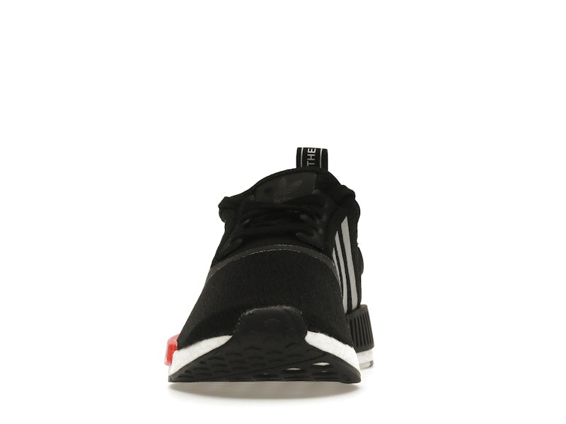 adidas NMD R1 Black Silver Solar Red