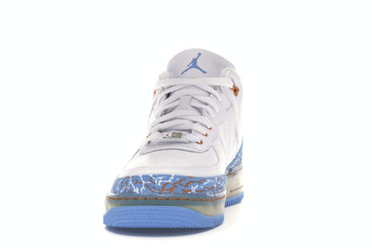 Jordan AJF 3 White University Blue Sunset