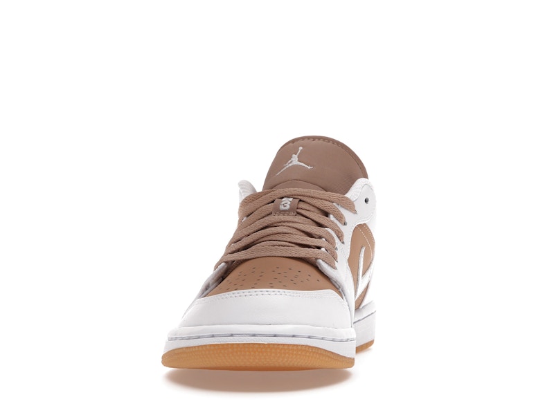 Jordan 1 Low Gum White