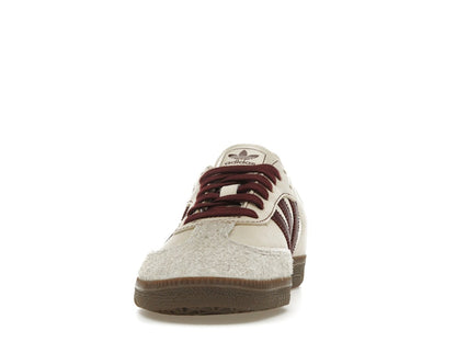 adidas Samba OG Wonder White Maroon (Women's)