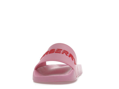 Burberry Embossed Logo Slides Bubblegum Pink (Women's)