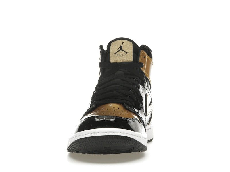 Jordan 1 Retro High Golf Patent Gold Toe