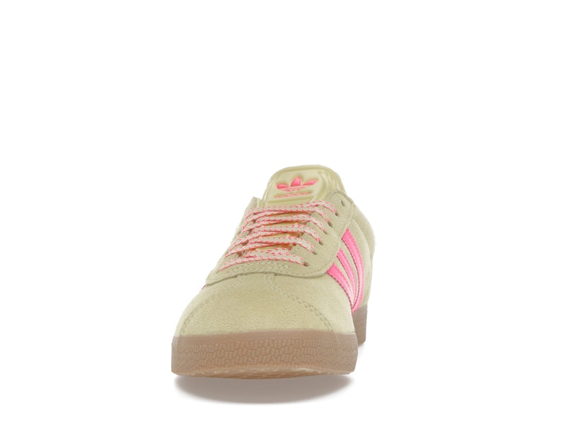 adidas Gazelle Powder Yellow Lucid Pink (Women's)