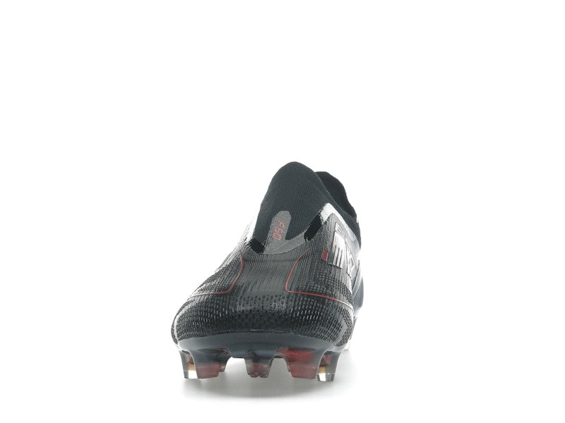 adidas F50 Elite Laceless FG Core Black Iron Metallic Lucid Red