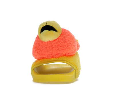 adidas JS Adilette Jeremy Scott Teddy Yellow