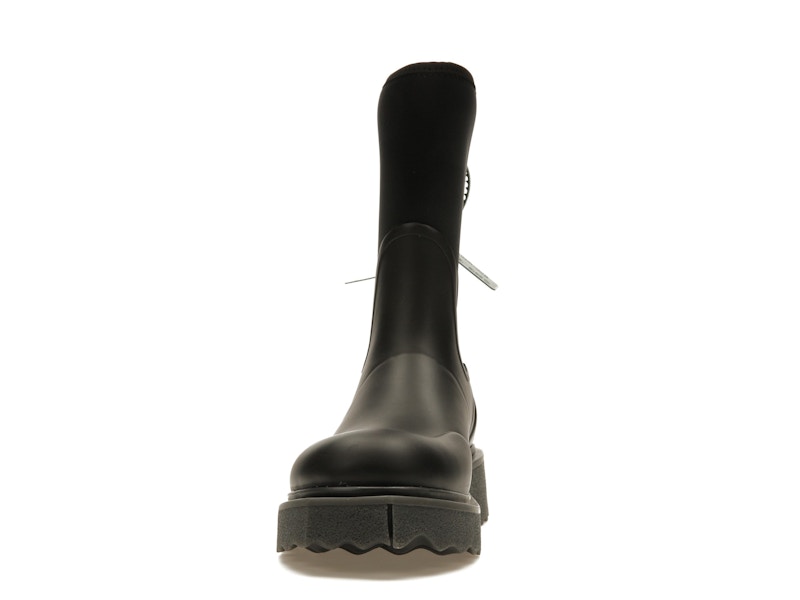 OFF-WHITE For Rainy Days Rain Boot Black (Women's)