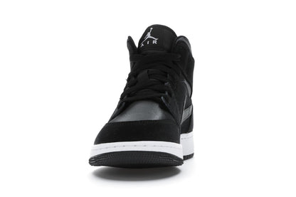 Jordan 1 Mid White Black Grey (GS)