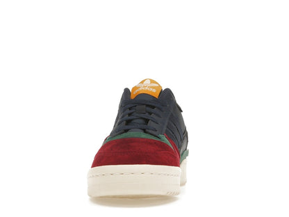 adidas Forum Exhibit Low 2.0 Collegiate Navy Burgundy Green