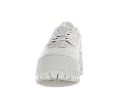 Jordan 1 Low Brooklyn Light Bone Metallic Silver (Women's)