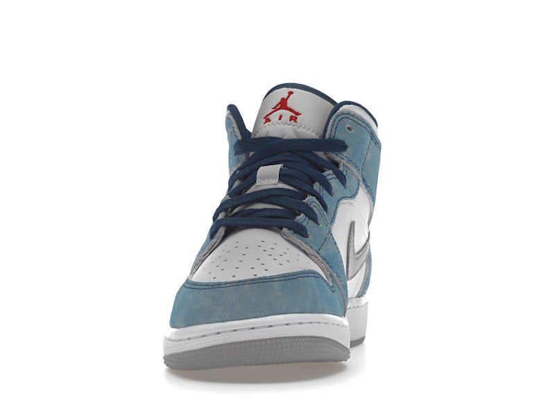 Jordan 1 Mid SE French Blue Light Steel (GS)
