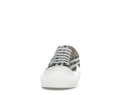 Burberry Low Top House Check Sneaker Taupe Brown (Women's)