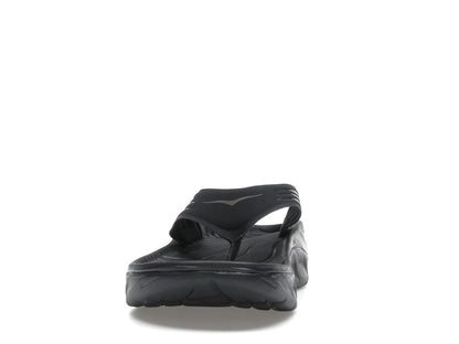 Hoka One One Ora Recovery Flip Black Dark Gull Grey