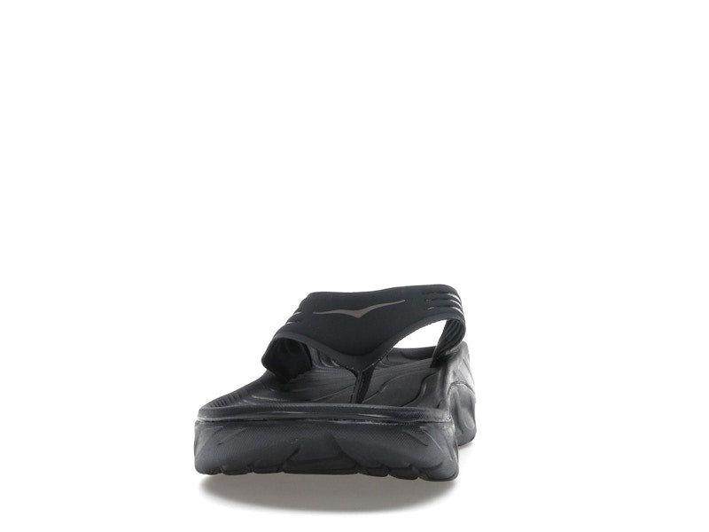 Hoka One One Ora Recovery Flip Black Dark Gull Grey