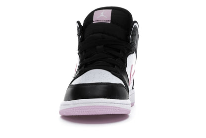Jordan 1 Mid White Black Light Arctic Pink (PS)