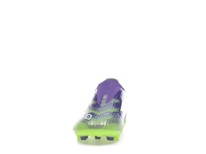 adidas F50 League Laceless FG/MG Purple Rush Cloud White Lucid Lemon (GS)