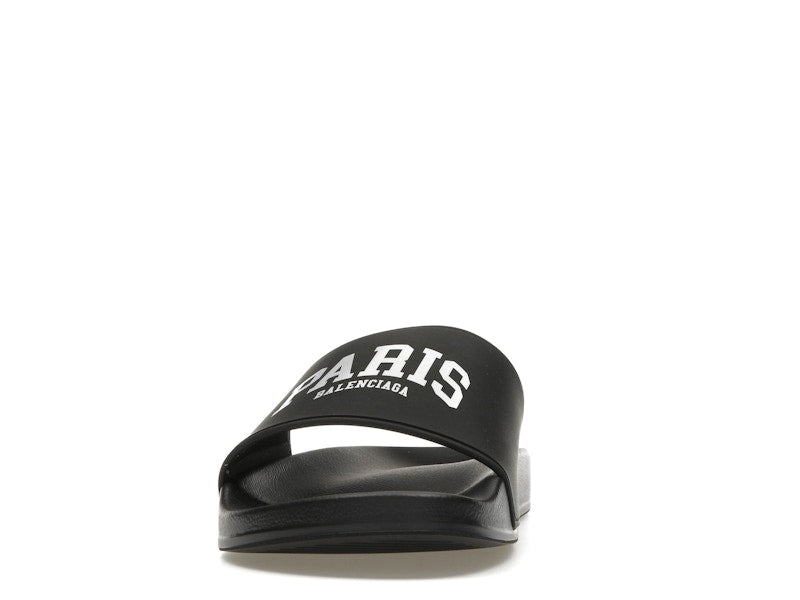 Balenciaga City Pool Slide Paris Black