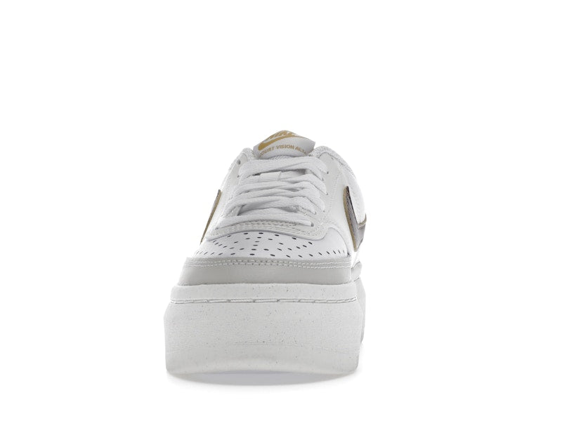 Nike Court Vision Alta Low White Light Bone Sail Archaeo Brown (Women's)