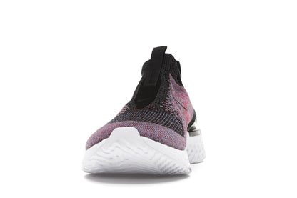 Nike Epic React Moc Flyknit Black University Red Hyper Jade