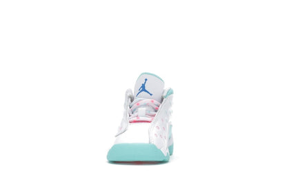 Jordan 13 Retro White Soar Green Pink (TD)