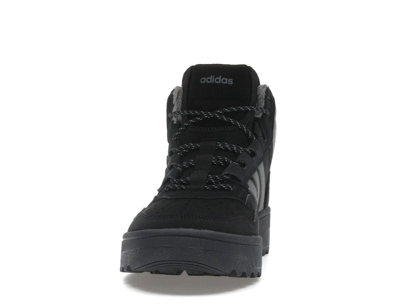adidas Hoops 4.0 Mid Black Grey Four
