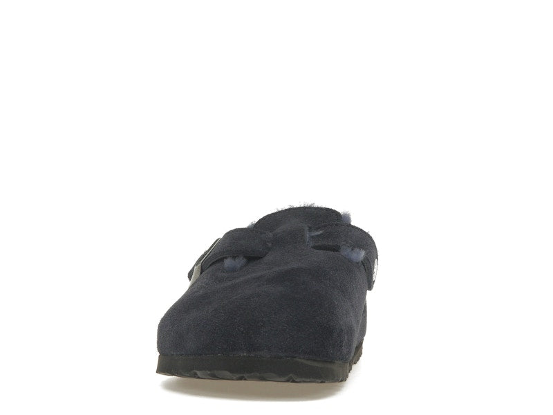 Birkenstock Boston Shearling Suede Midnight