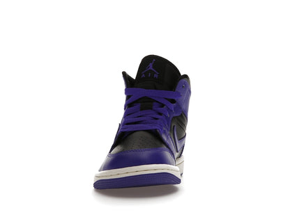Jordan 1 Mid Purple Black (Women's)
