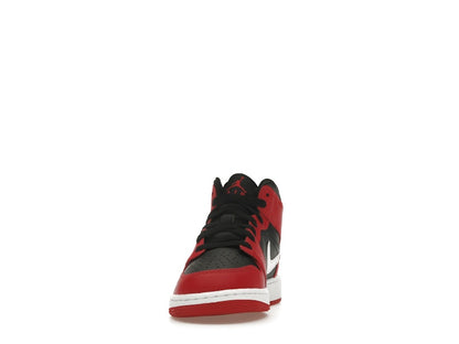 Jordan 1 Mid Gym Red Black White (GS)