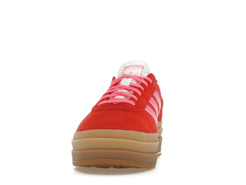 adidas Gazelle Bold Collegiate Red Lucid Pink (Women's)
